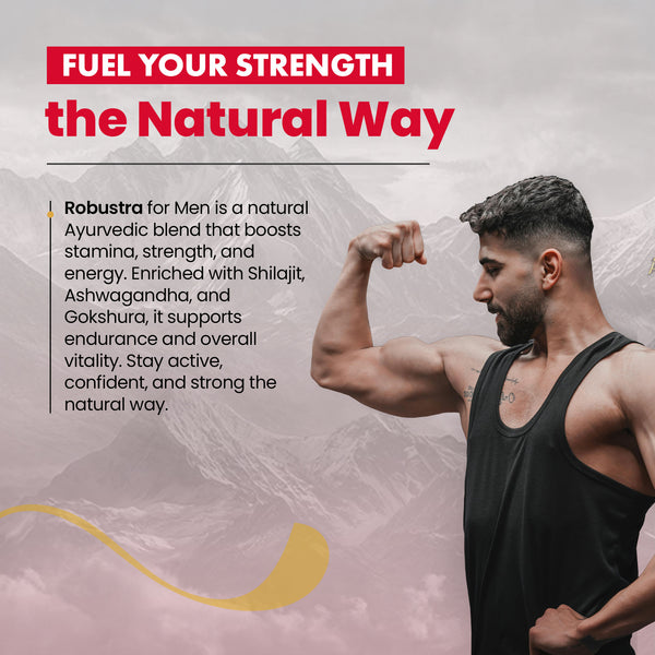 Robustra, Men Testosterone & Performance Booster, 10 Serving per unit